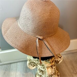 Tan Floppy Sun Hat